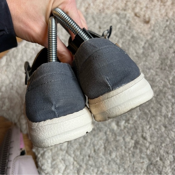 Hey Dude: Women's 'Wendy' Chambray Canvas Upper Slip On Loafer Sneakers Sz 7 - Picture 7 of 9